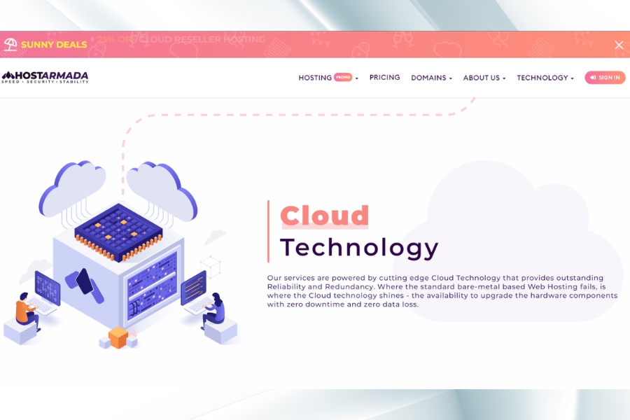 What types of hosting services does HostArmada offer
