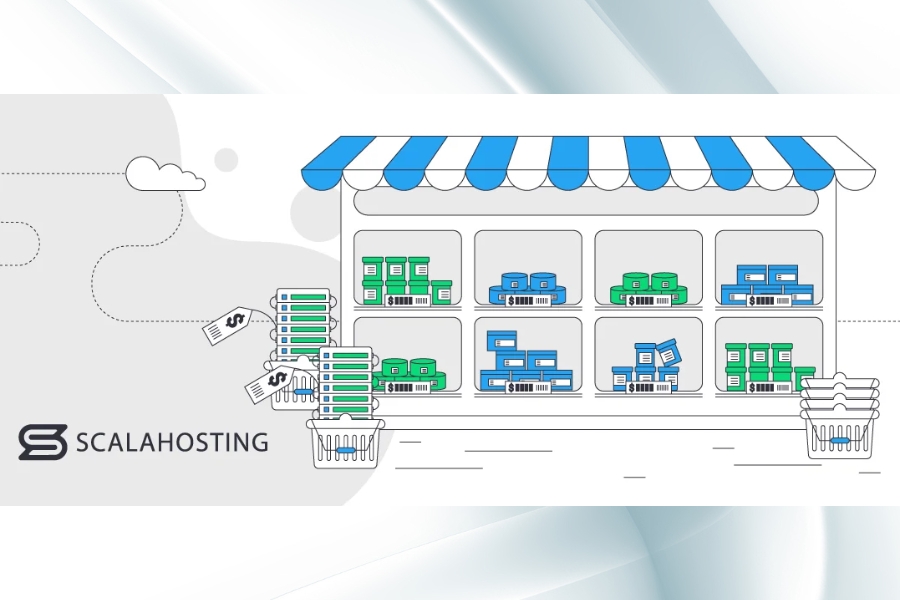 What types of web hosting services does ScalaHosting offer