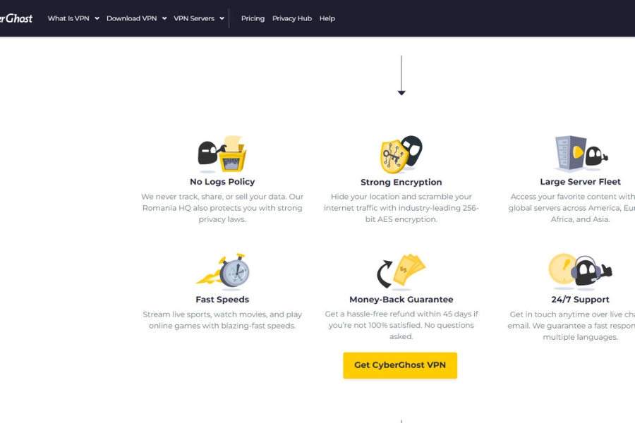 16 safest VPN services trusted by many people in 2024 cyberghostvpn.com 2