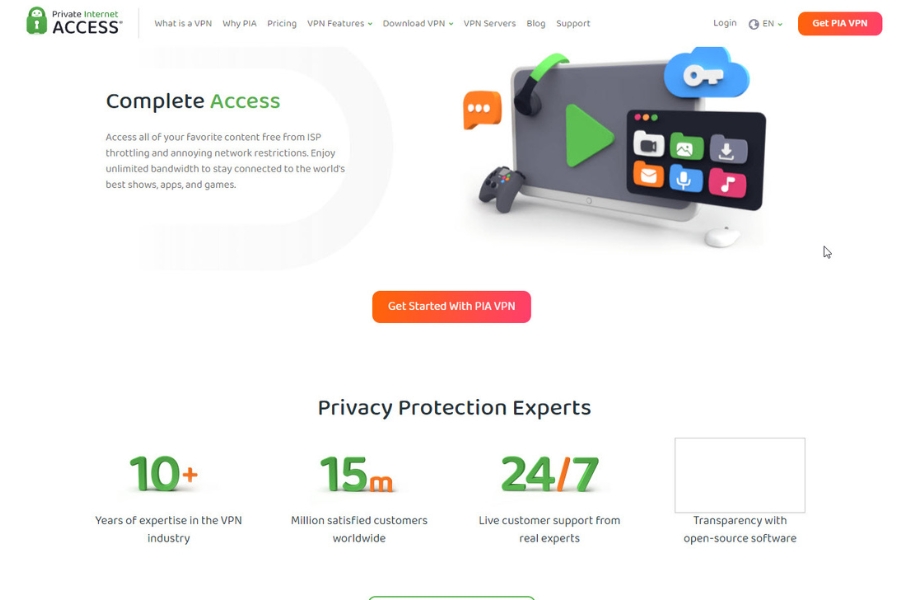 16 safest VPN services trusted by many people in 2024 privateinternetaccess.com 2