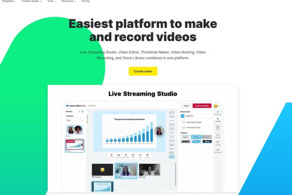 12. Wave.video – Versatile Video Creation & Hosting